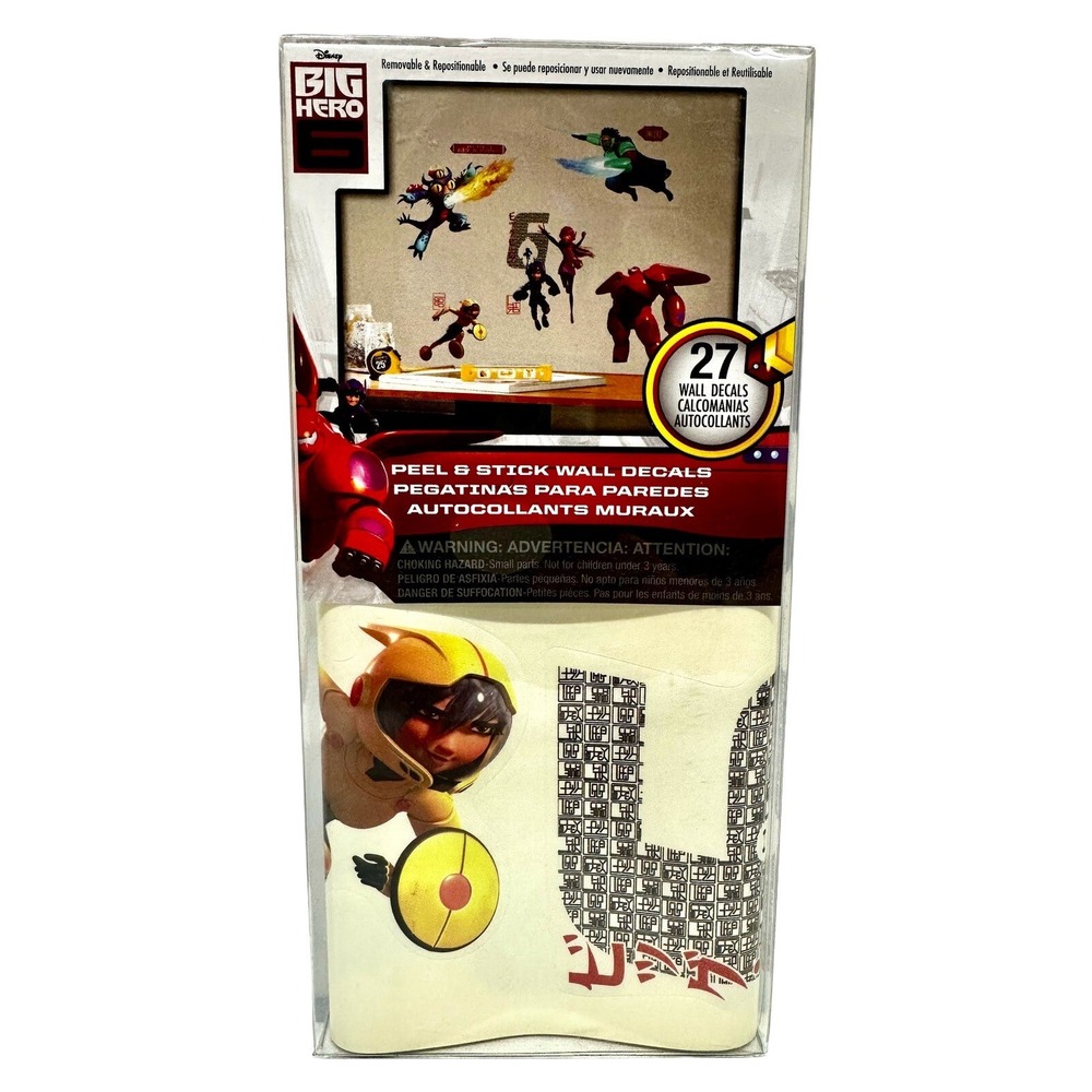 RoomMates Big Hero 6 Peel and‎ Stick Wall Decals